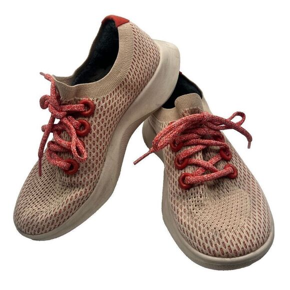 Allbirds Tree Dasher 1 Flame Sneakers Running Shoe - Woman’s Size 7 - Picture 1 of 8